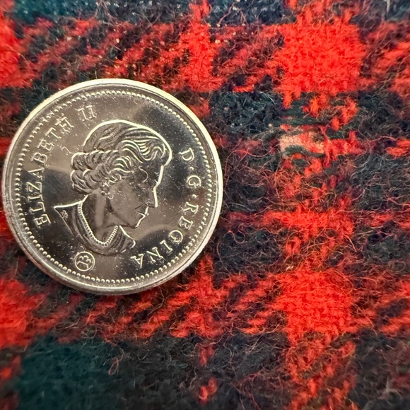 Johnstons of Elgin Scotland Wool Tartan Scarf – Dress McDonald Plaid – 12" x 55" - Picture 8 of 8